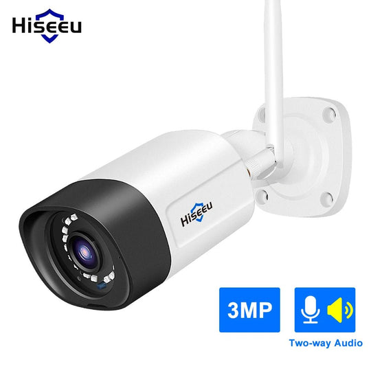 Hiseeu 3MP 5MP Wireless IP Camera Outdoor Waterproof CCTV WiFi Surveillance Security Camera P2P For Eseecloud Wireless System - Zarre