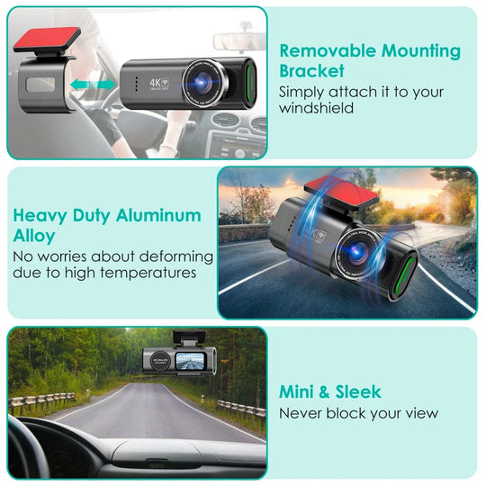 Horizon 4k Smart Dash Cam - Zarre