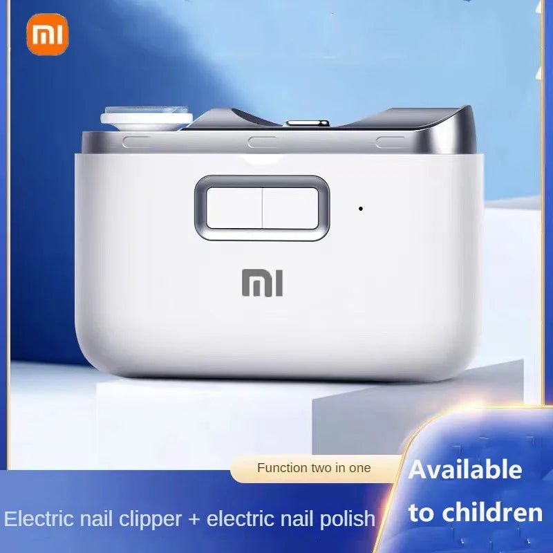 Xiaomi Electric Nail Clippers Mijia Fully Automatic Polished Armor Trim Nail Clipper Smart Home Suitable for Children Manicure - Zarre