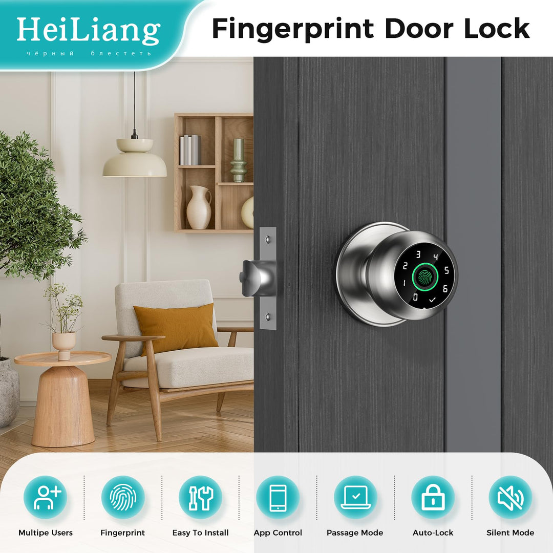 Zarre Print Smart Door Lock - Zarre